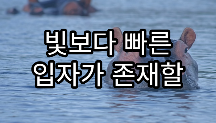 빛보다 빠른 입자가 존재할 수 있을까?